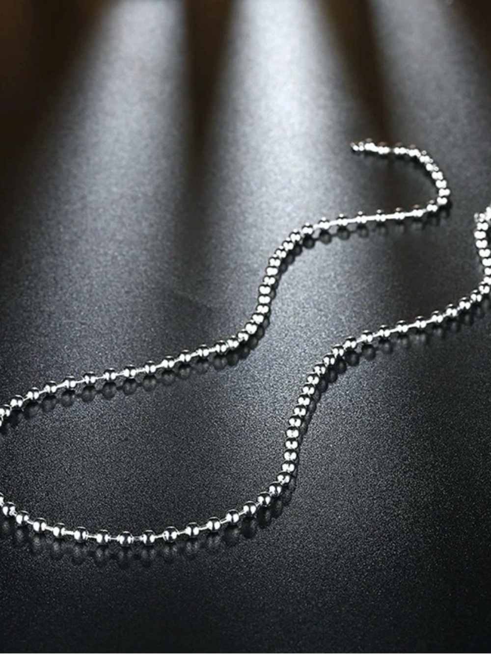 Gucci, Sterling, silver 925 dog tag with silver chain. NWOT - Picture 12 of 13